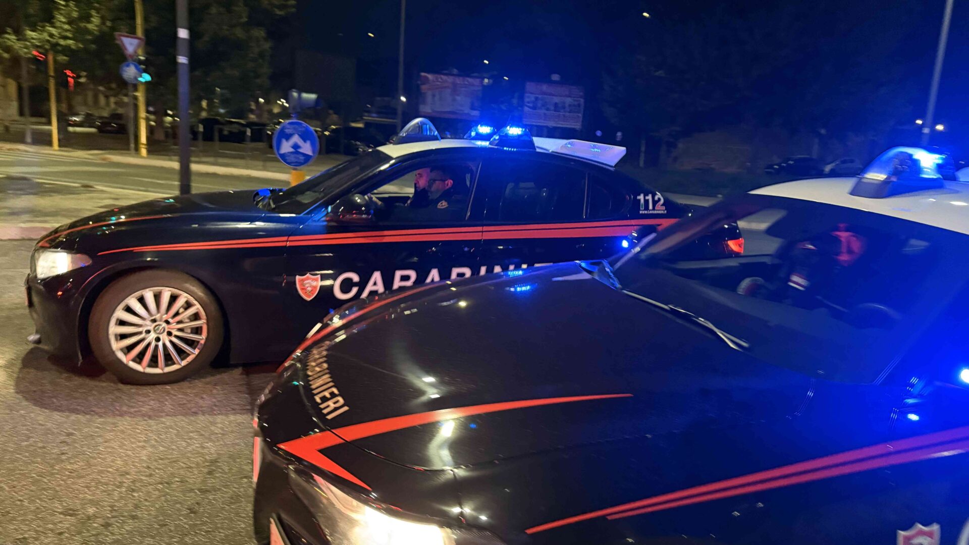 NRM - Un intervento die Carabinieri del Nucleo Radiomobile