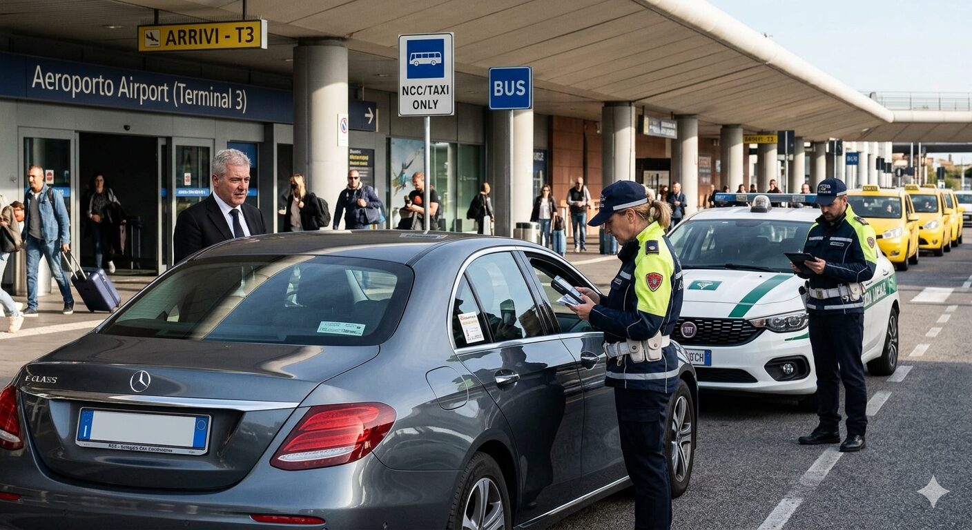 controlli aeroporto fiumicino
