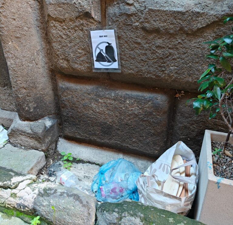 rifiuti via saffi 1