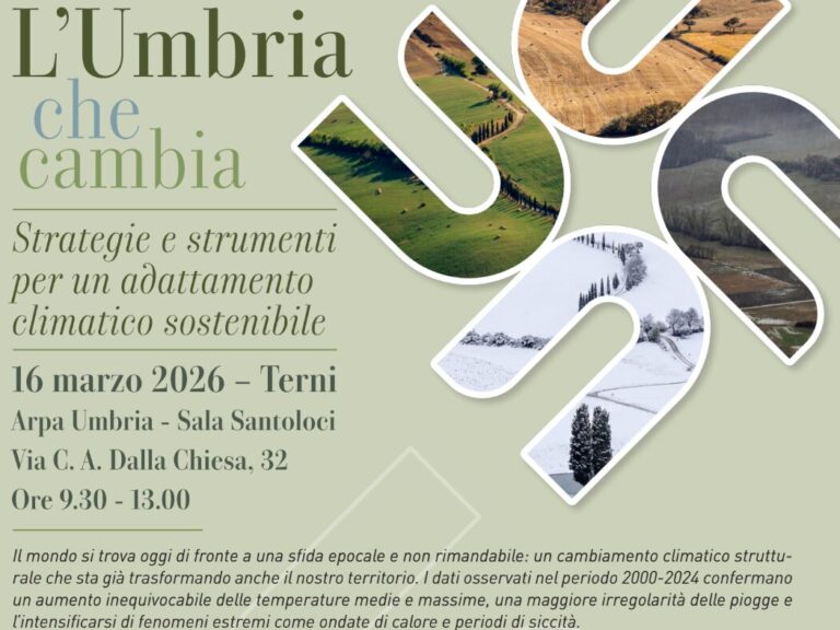 umbria che cambia - locandina