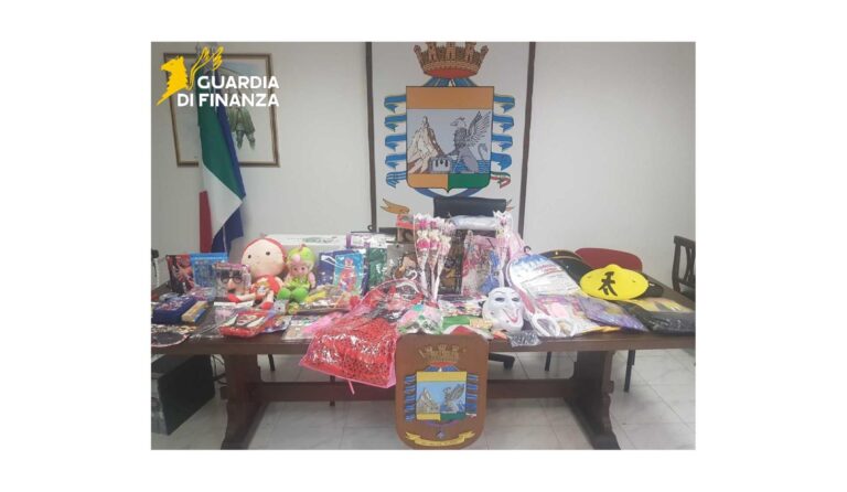 giocattoli sequestrati