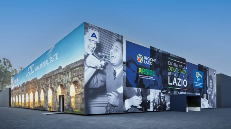 il padiglione del Lazio a Vinitaly