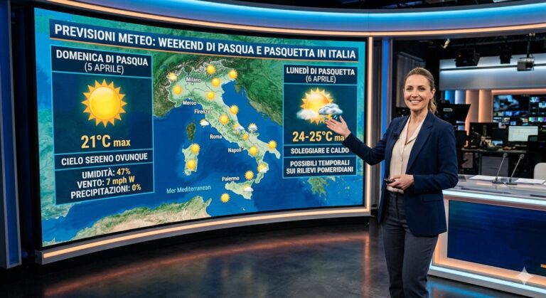 meteo pasqua e pasquetta