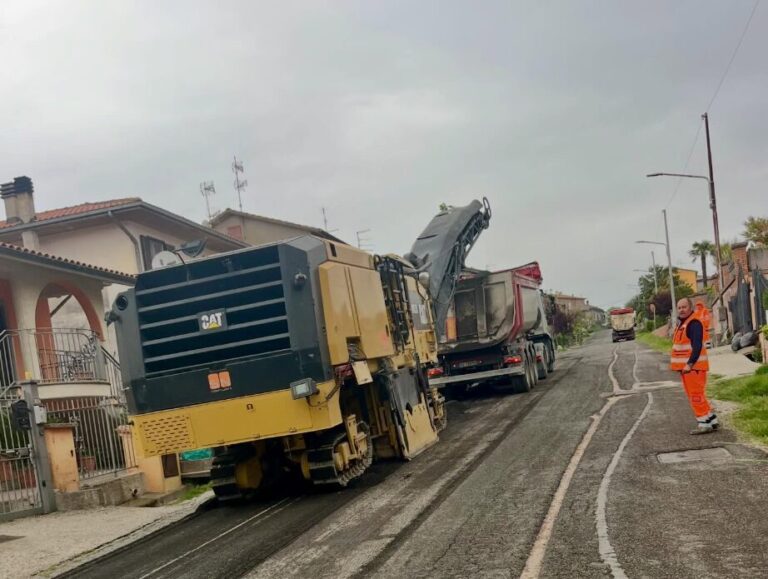montefiascone stazione asfalto