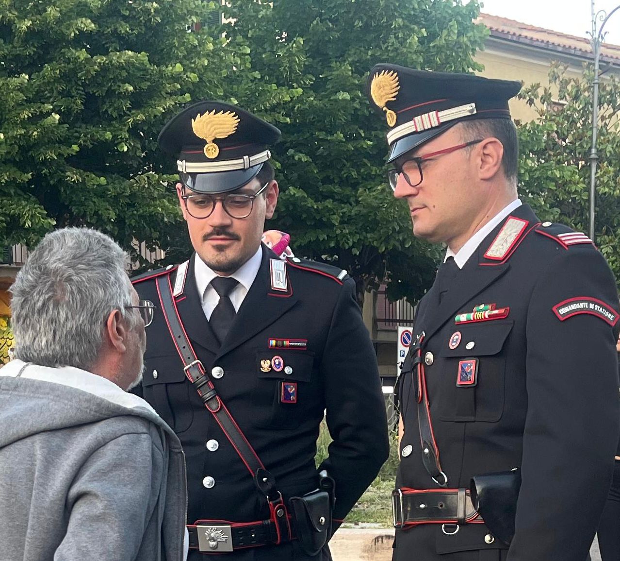 BRACCIANO - I Carabinieri intervenuti