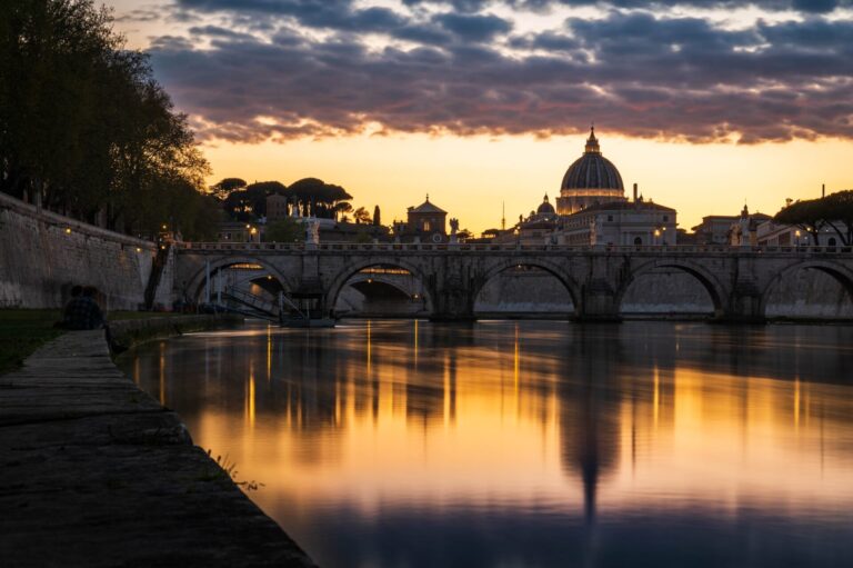 tevere san pietro roma