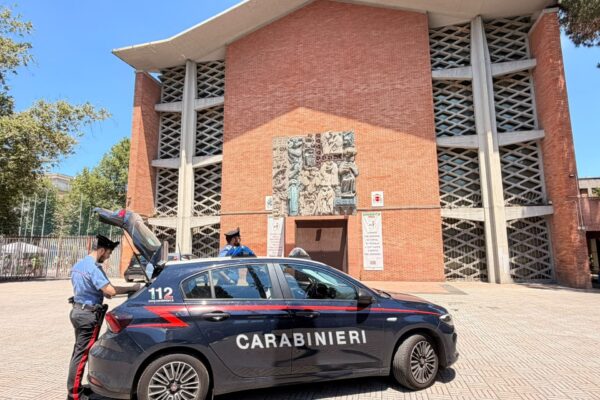 CASILINA I Carabinieri di Torpignattara intervenuti presso la chiesa
