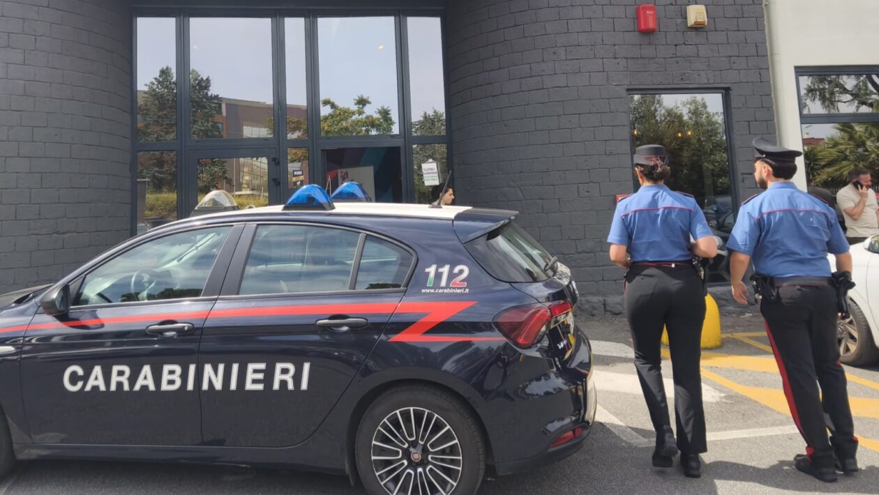 CASILINA I Carabinieri intervenuti