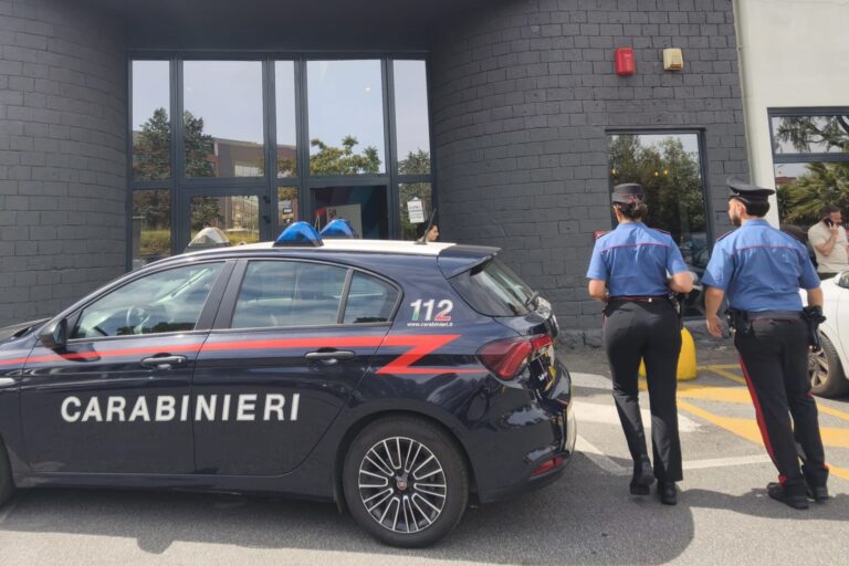 CASILINA - I Carabinieri intervenuti
