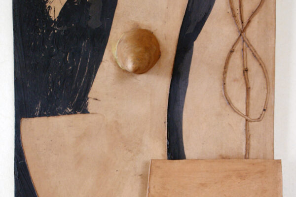 Tommaso Cascella cotto ingobbiato1995 Bottega Gatti Faenza 49x34x4