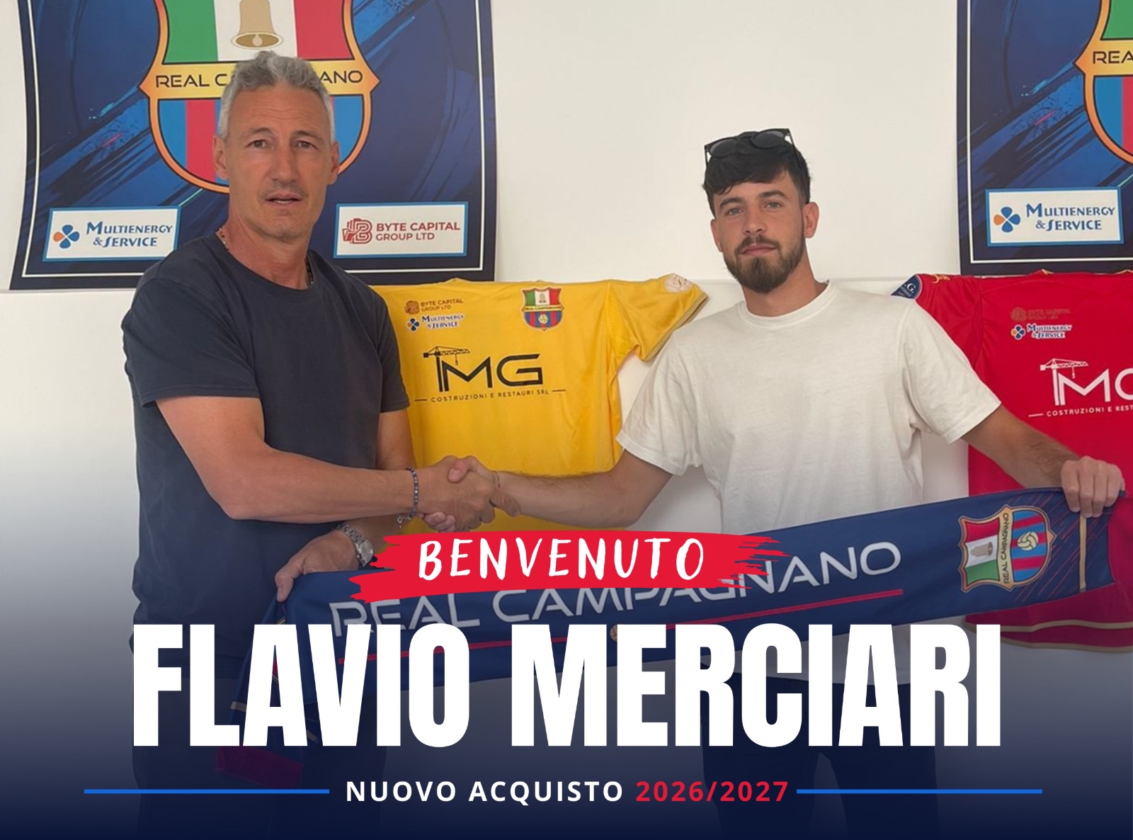 Calcio - Real Campagnano scatenato sul mercato: arrivano Pollace e Merciari 2 WhatsApp Image 2026 06 19 at 10.18.30