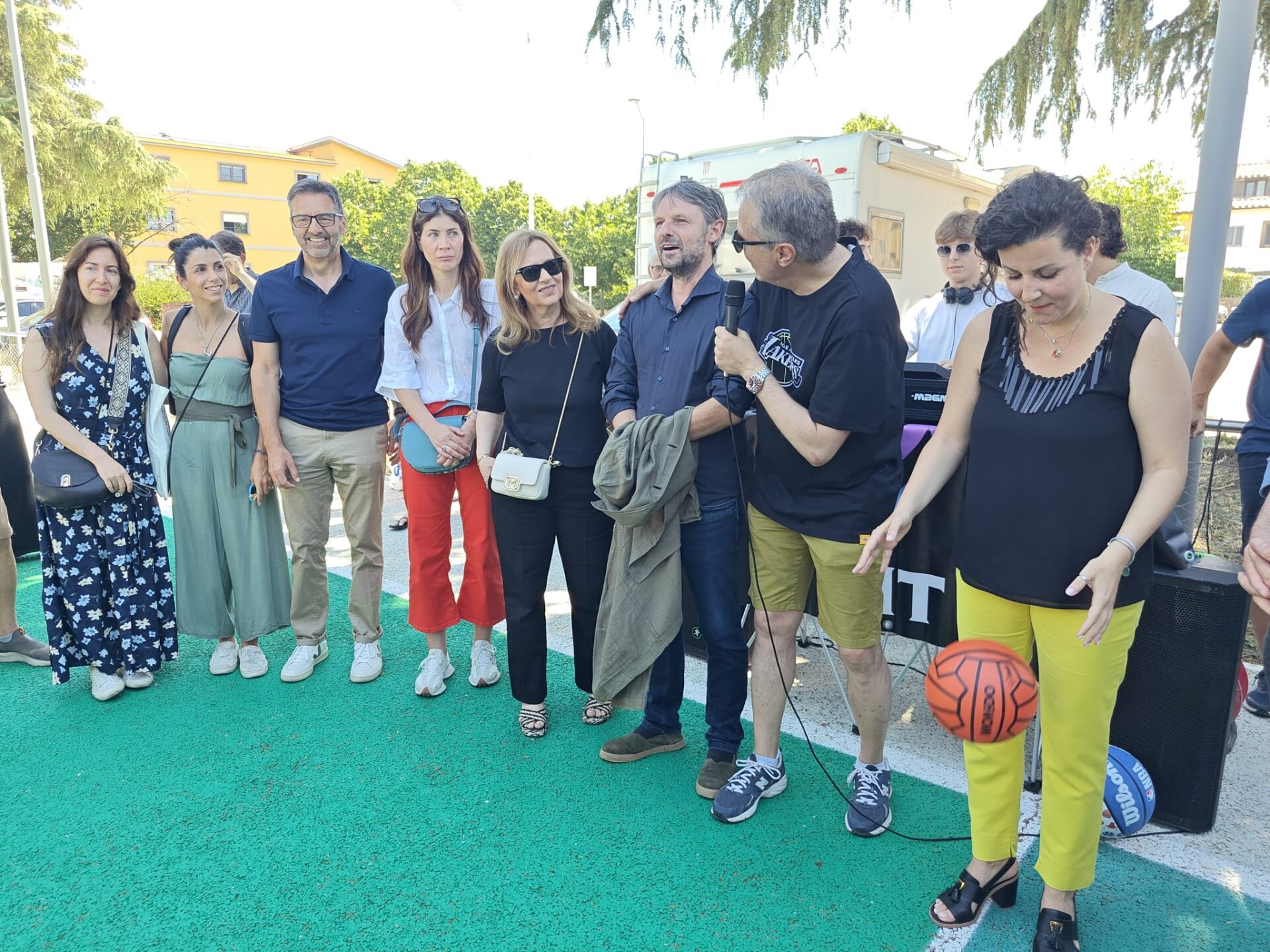 Viterbo, sport e natura si incontrano al Carmine: il nuovo volto del Parco Gilberto Pietrella segna la rinascita del quartiere (VIDEO e FOTO) 3 WhatsApp Image 2026 06 20 at 11.43.45