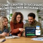 Scopri come i creator di successo ottengono follower Instagram costanti con nicchia, Reels, engagement, collaborazioni e profilo ottimizzato.
