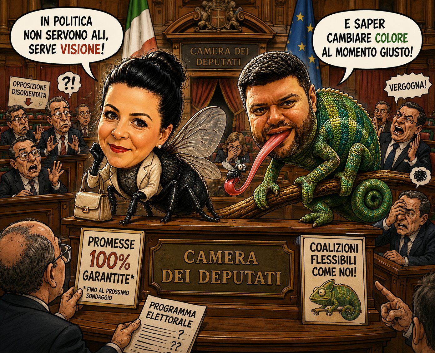 Viterbo 2020 e Forza Italia, patto scellerato tra la Priora e il Camaleonte 4 patto per il bene comune