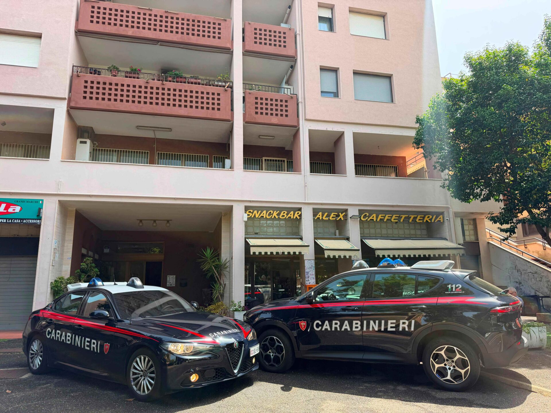NRM I Carabinieri intervenuti