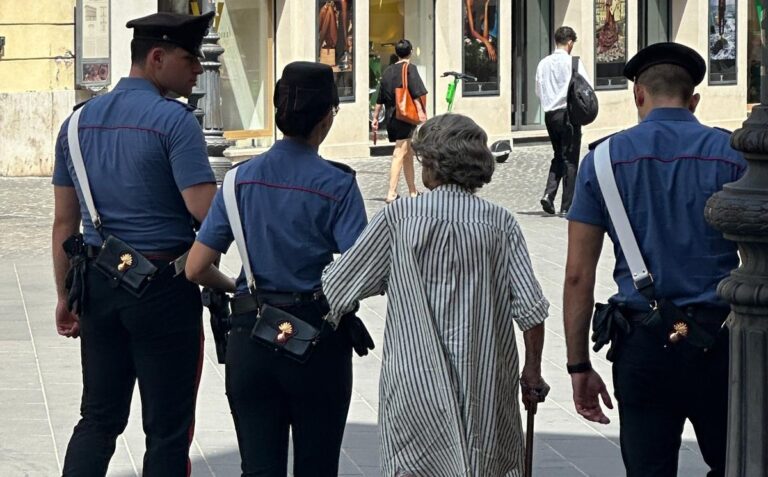 TRASTEVERE - i Carabinieri intervenuti (1)
