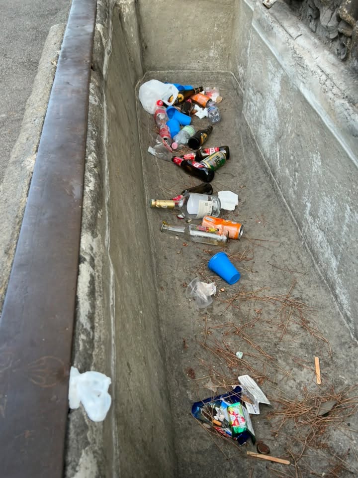 Viterbo, siringhe e cucchiai sul marciapiede di via della Palazzina: «Il quartiere è ormai fuori controllo» 2 fontana piazzale gramsci