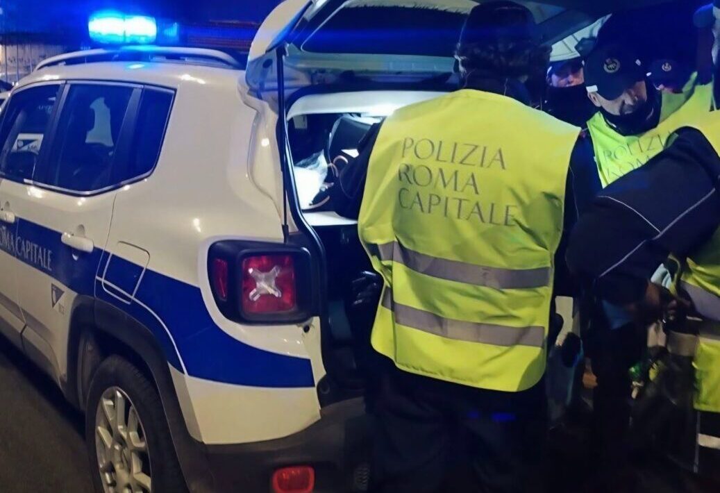 polizia locale roma notte