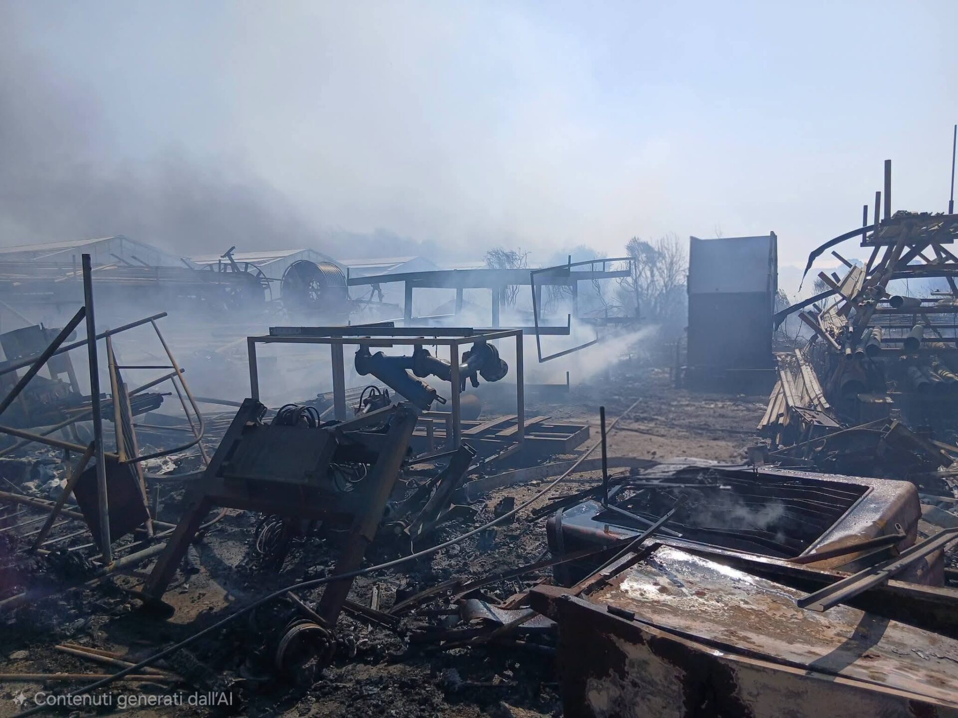 Incendio vicino ai binari a Torrevaldaliga Nord: linea ferroviaria bloccata, treni in tilt tra Civitavecchia e Tarquinia (FOTO) 3 torre scaled