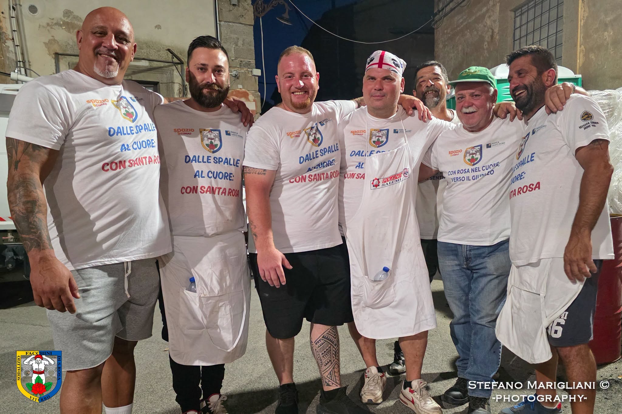 Viterbo - "Dalle spalle al cuore", le Cene dei facchini tra brace e solidarietà 2 779996173 946263201090855 1937457939581652452 n