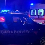 Ambulanza notte carabinieri