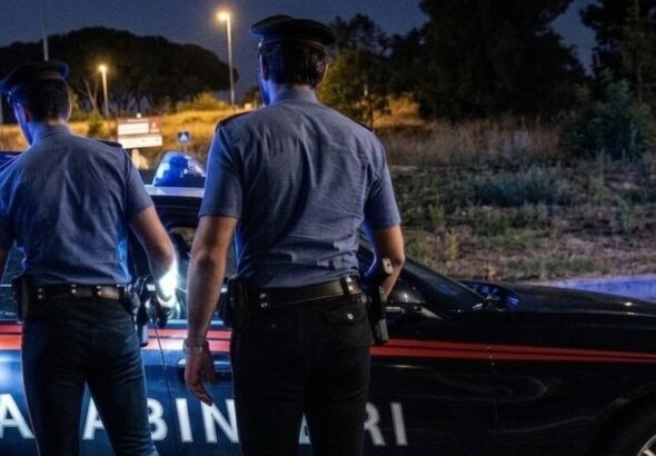 CASSIA - L'intervento dei Carabinieri