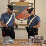 CIVITAVECCHIA - La droga sequestrata dai Carabinieri a Ladispoli