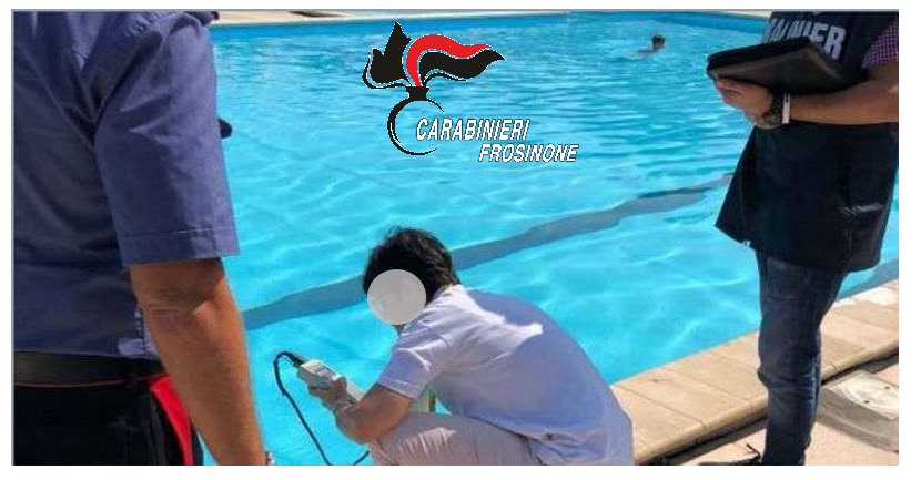 nas carabinieri piscine