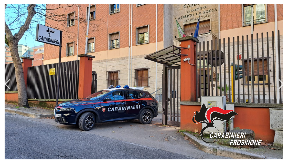 carabinieri frosinone caserma