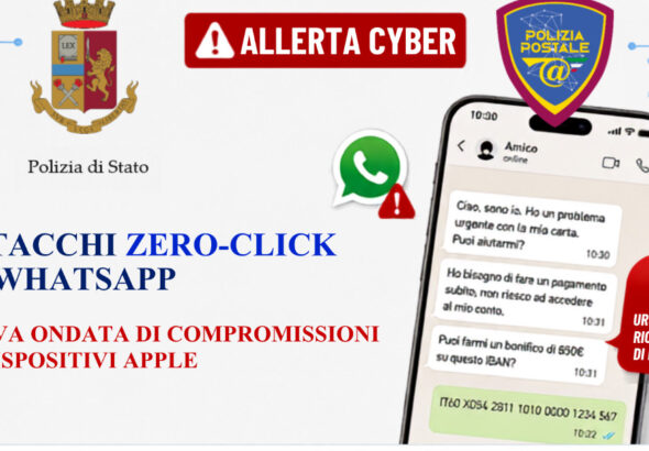 Locandina vulnerabilità IOS