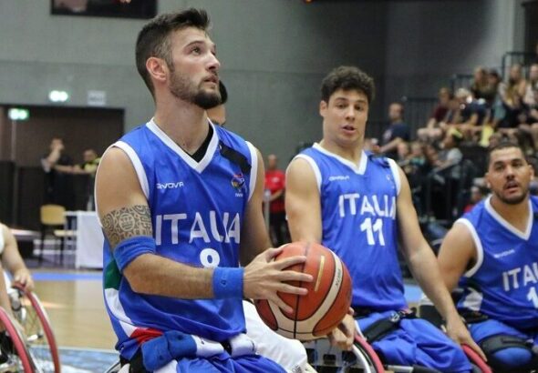 basket carrozzina nazionale italiana