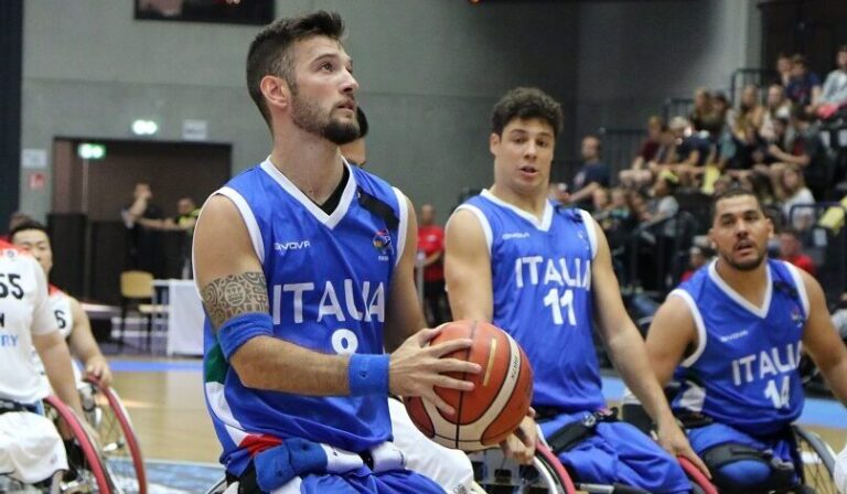 basket carrozzina nazionale italiana