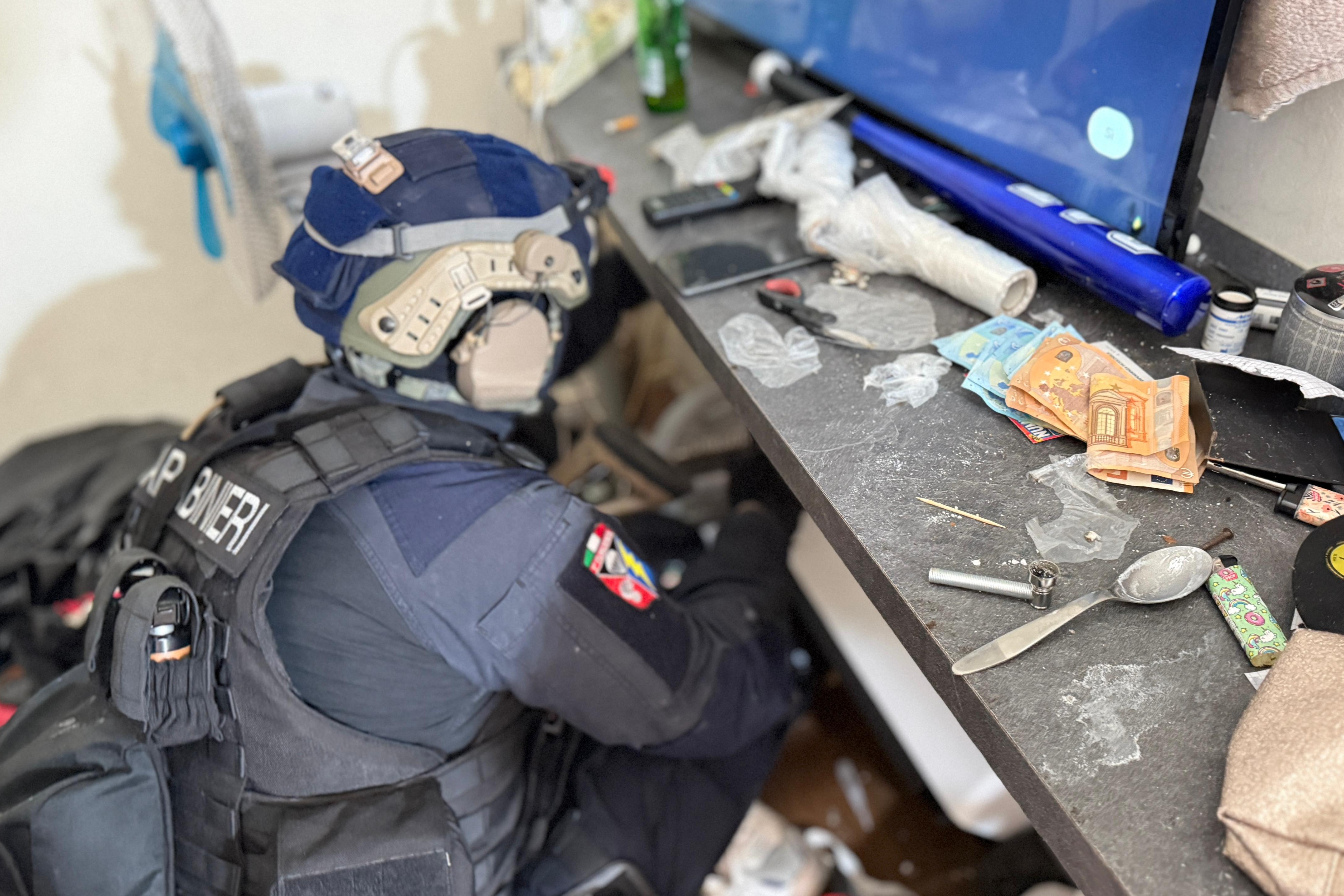 OSTIA I Carabinieri intervenuti 4