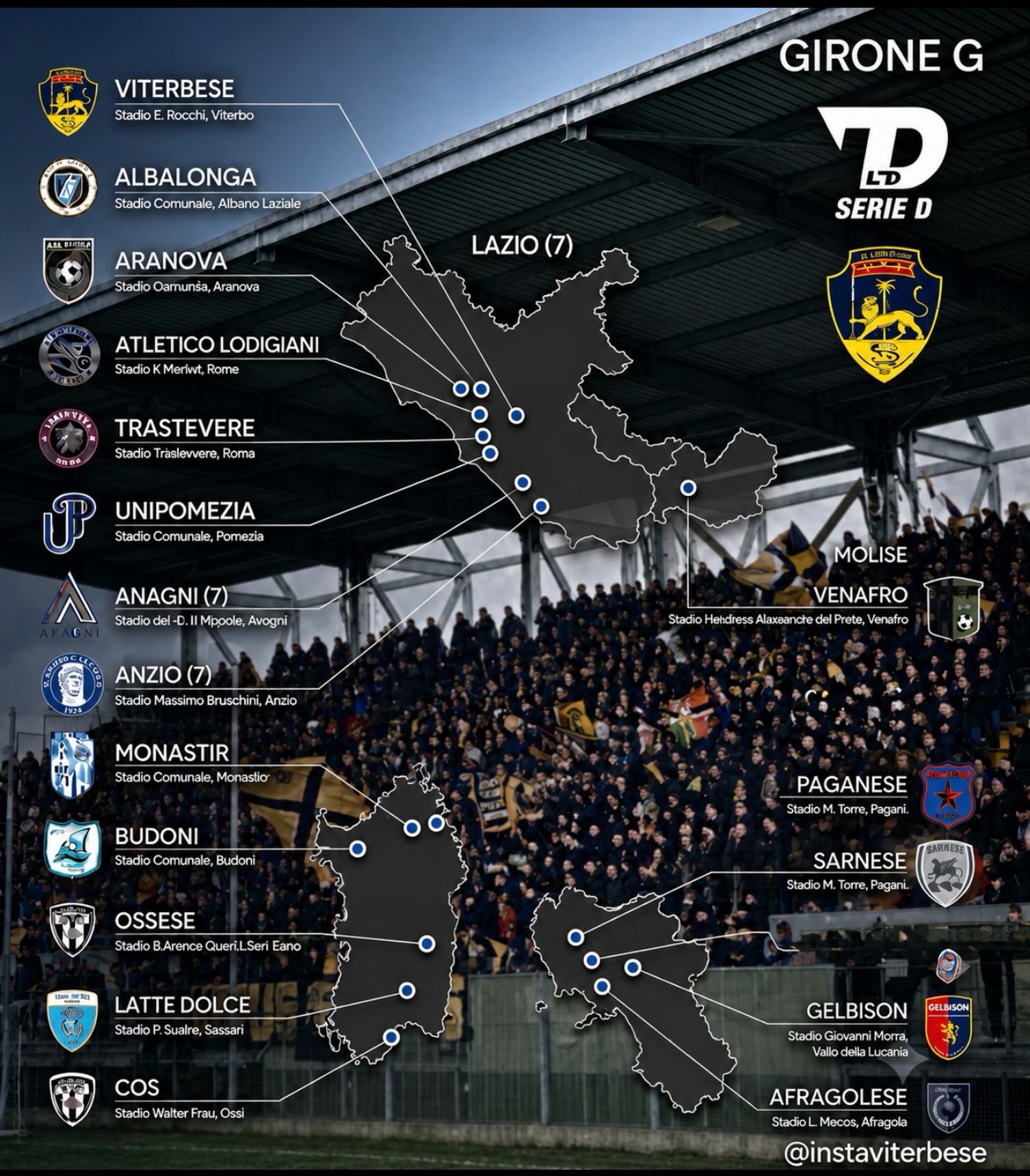 Serie D, girone G: la nuova Viterbese sogna la promozione in un raggruppamento alla portata 2 SnapInsta.to 768432305 18329594410256440 2317681289631840795 n
