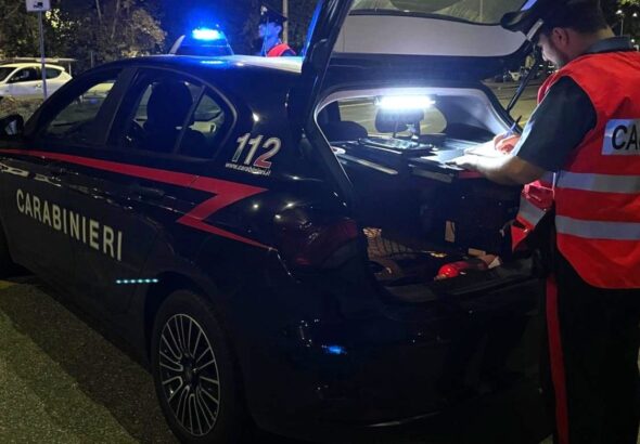 TRIONFALE - I Carabinieri intervenuti
