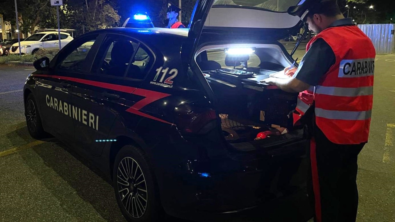 TRIONFALE - I Carabinieri intervenuti