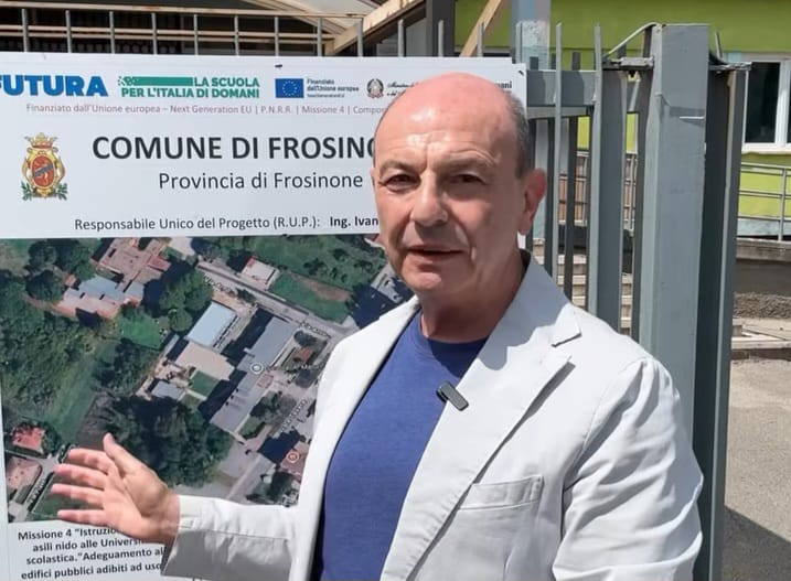 Il sindaco di Frosinone Riccardo Mastrangeli