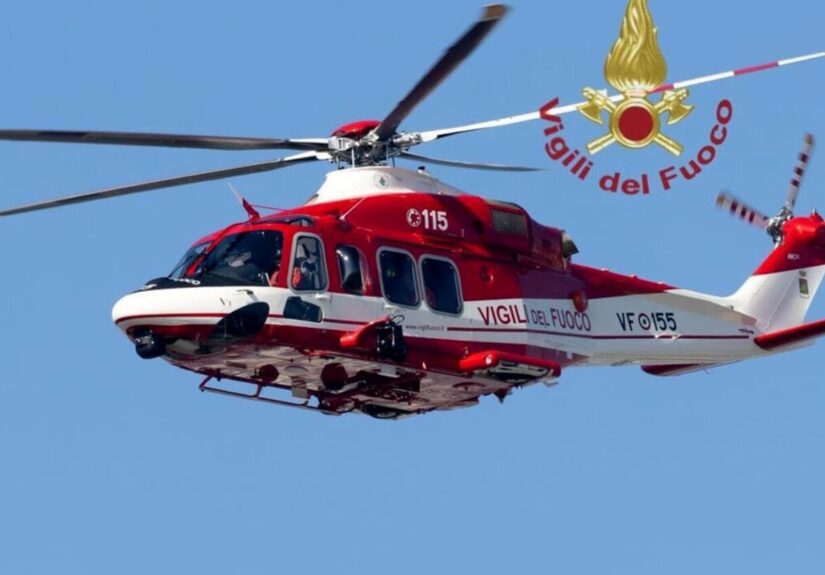 elicottero vigili del fuoco