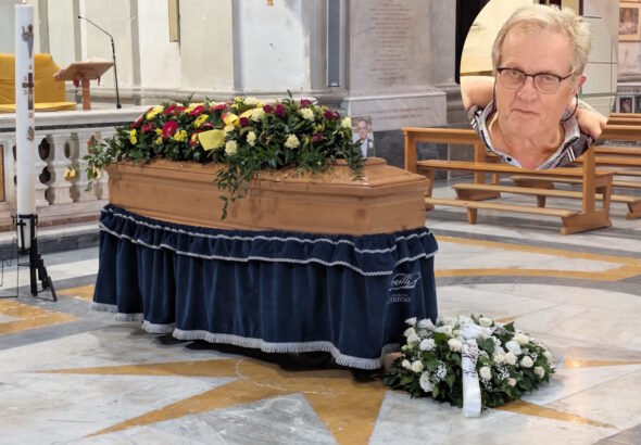 esquie funerale roberto giggi baldini