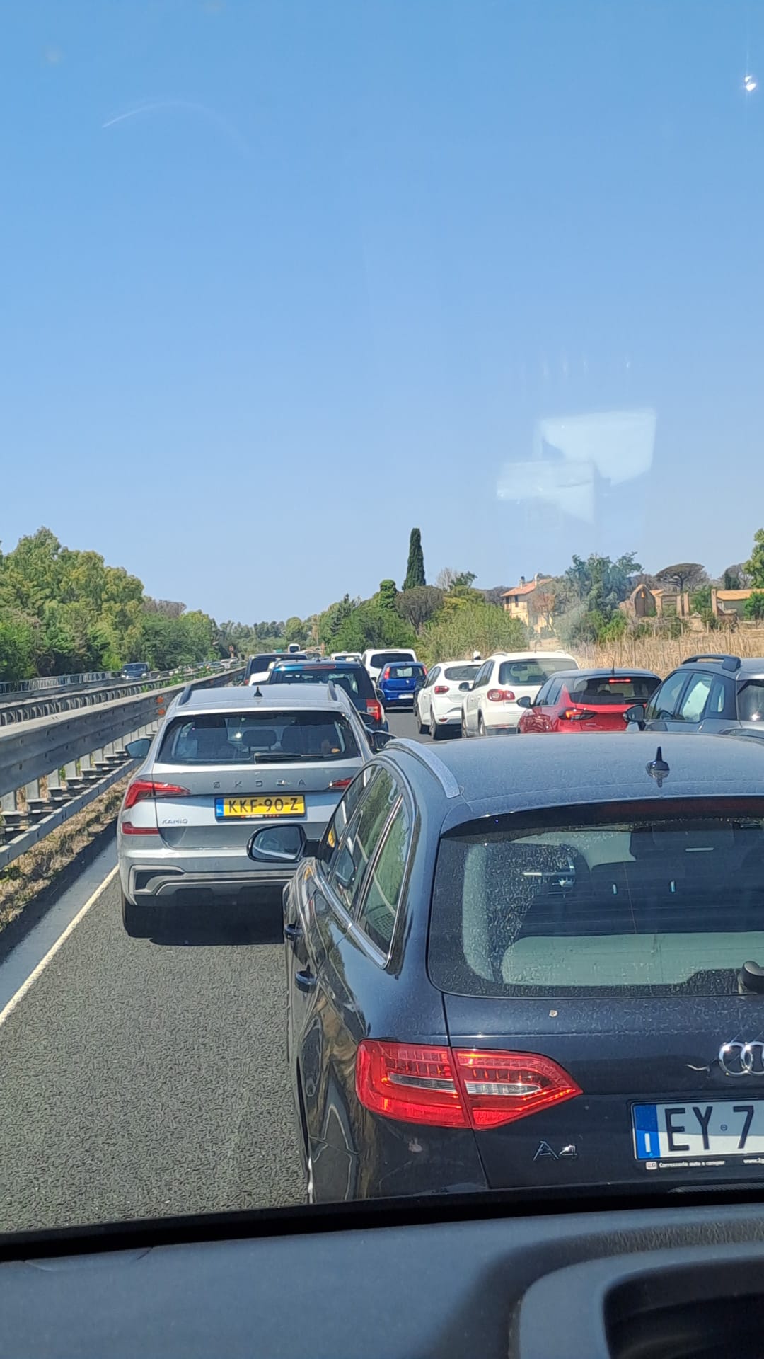 incidente aurelia svincola ladispoli