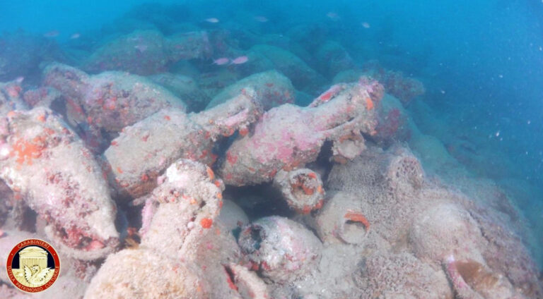 Un relitto di epoca romana individuato al largo di Mazara del Vallo