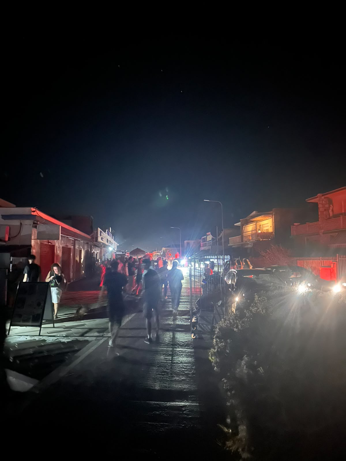 Black out a Montalto Marina
