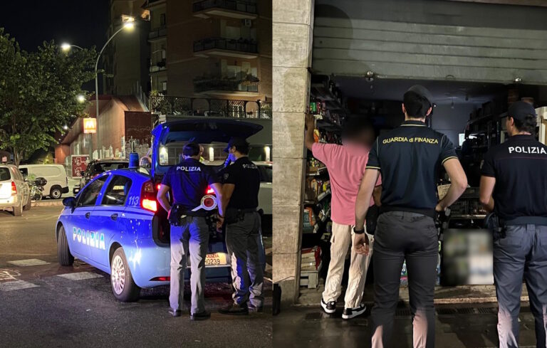 questura chiusura esercizi abusivi