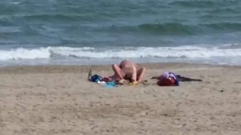 sesso in spiaggia