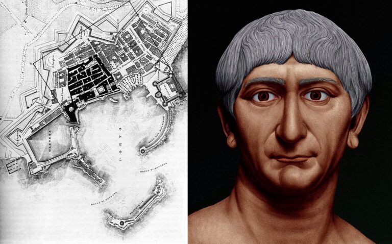 La Darsena Romana, il bacino voluto da Traiano nel II secolo d.C.: dopo 1900 anni è ancora l'approdo dei pescherecci civitavecchiesi