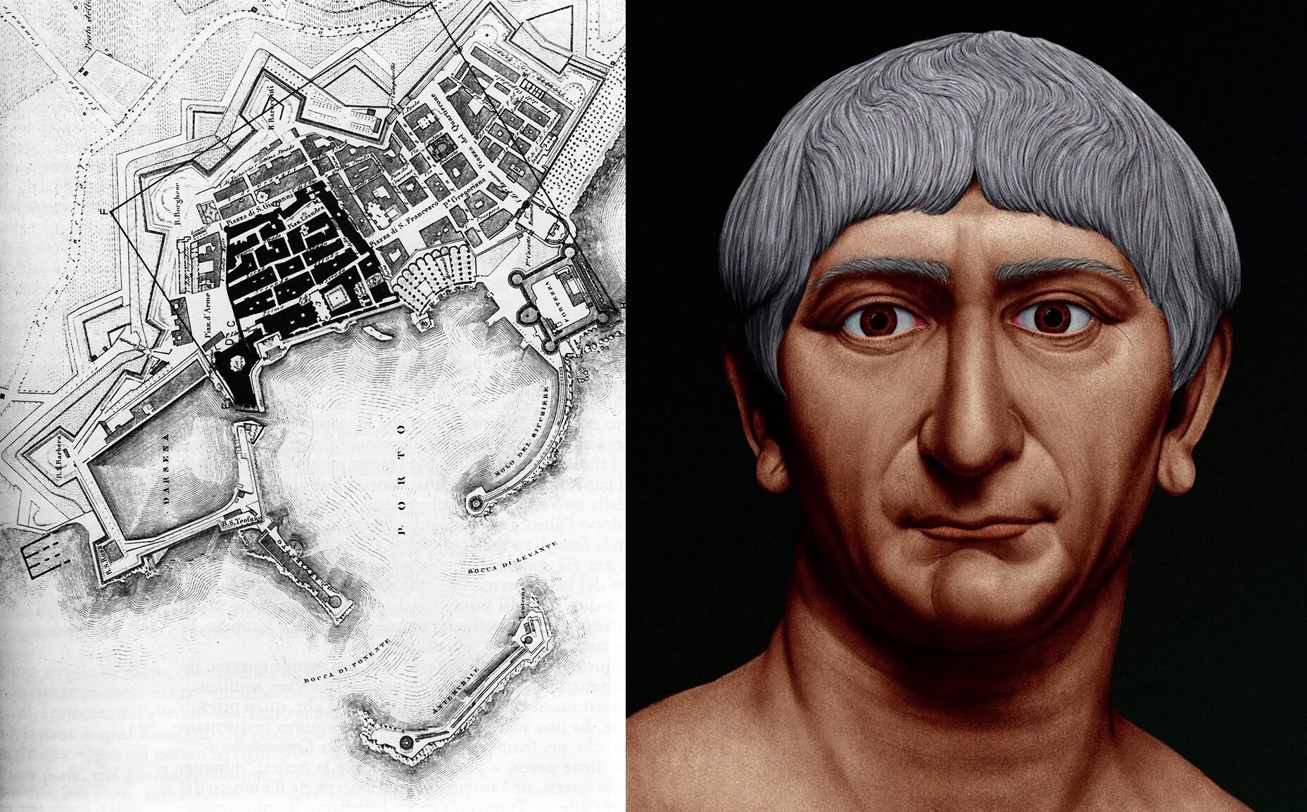 La Darsena Romana, il bacino voluto da Traiano nel II secolo d.C.: dopo 1900 anni è ancora l'approdo dei pescherecci civitavecchiesi