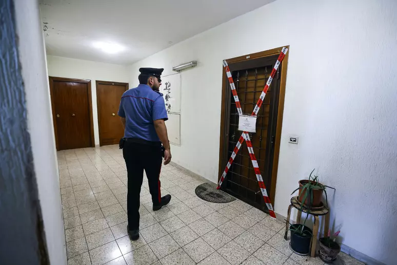 uccide la madre e la nasconde nell'armadio - rom
