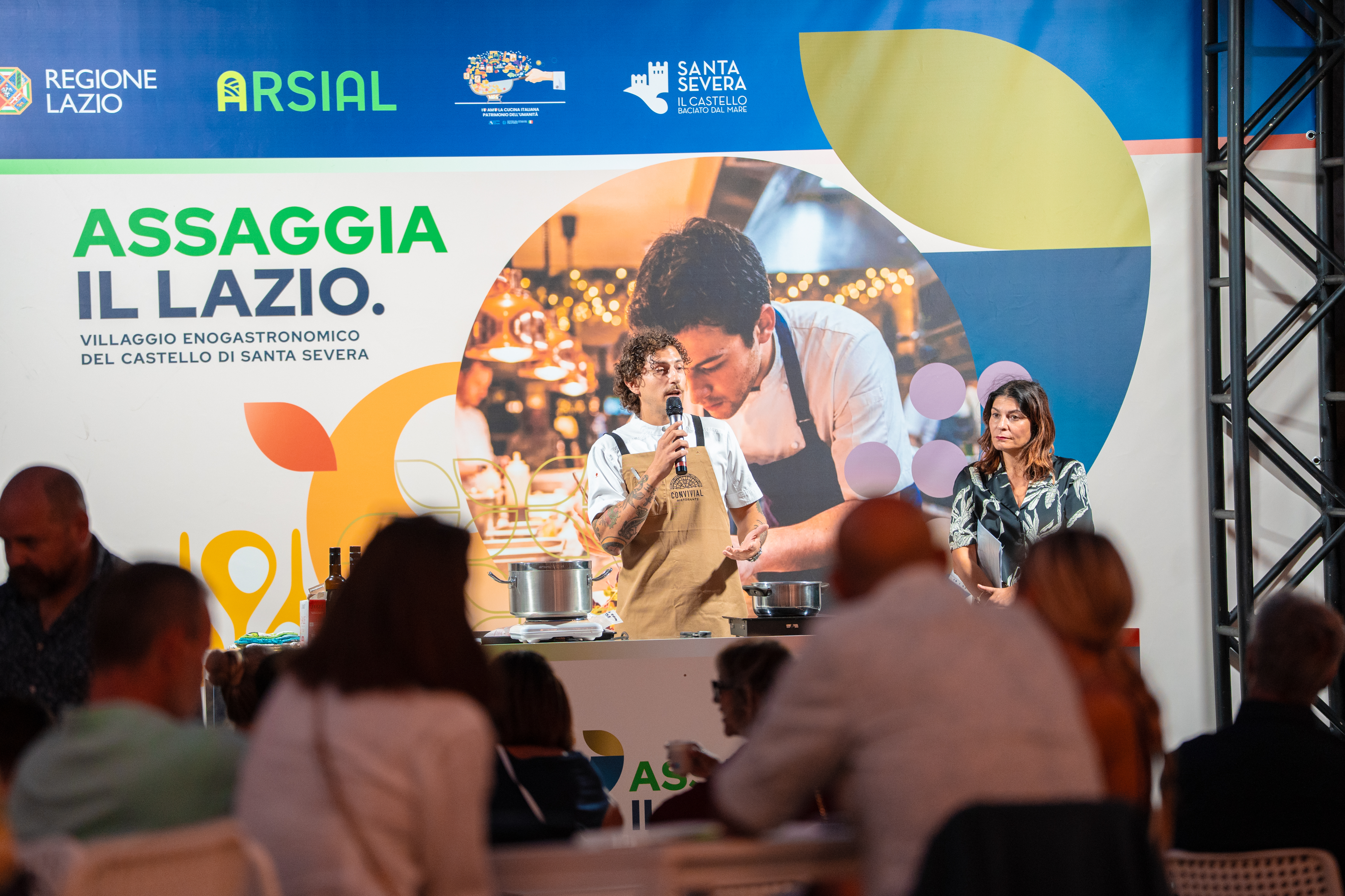 Assaggia il Lazio, chef e ristoratori protagonisti assoluti al Castello di Santa Severa 12 Andrea Astolfi del convivial