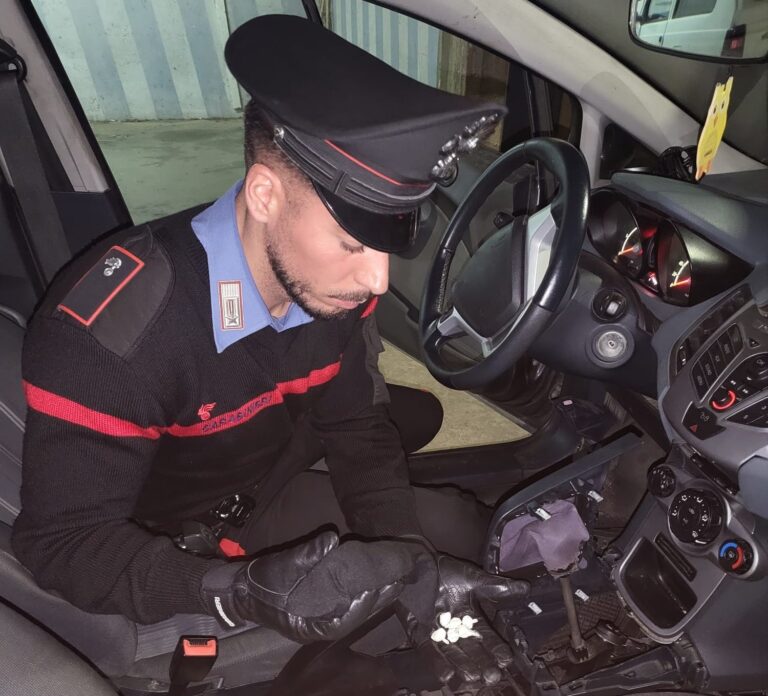 BRACCIANO - La droga rinvenuta e sequestrata dai Carabinieri