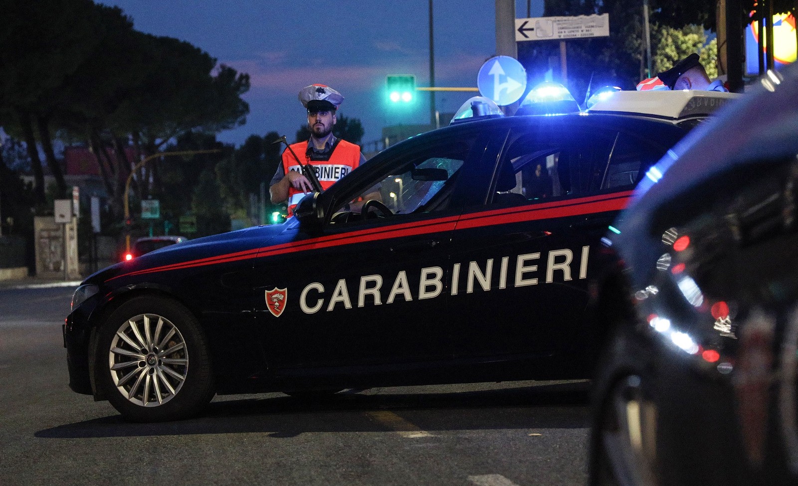 NRM - I Carabinieri del Nucleo Radiomobile intervenuti